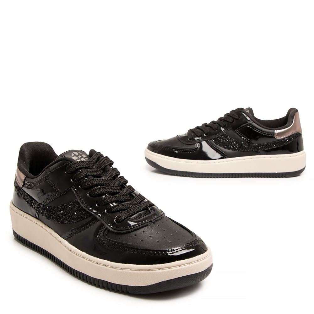 Tênis Preto Glitter