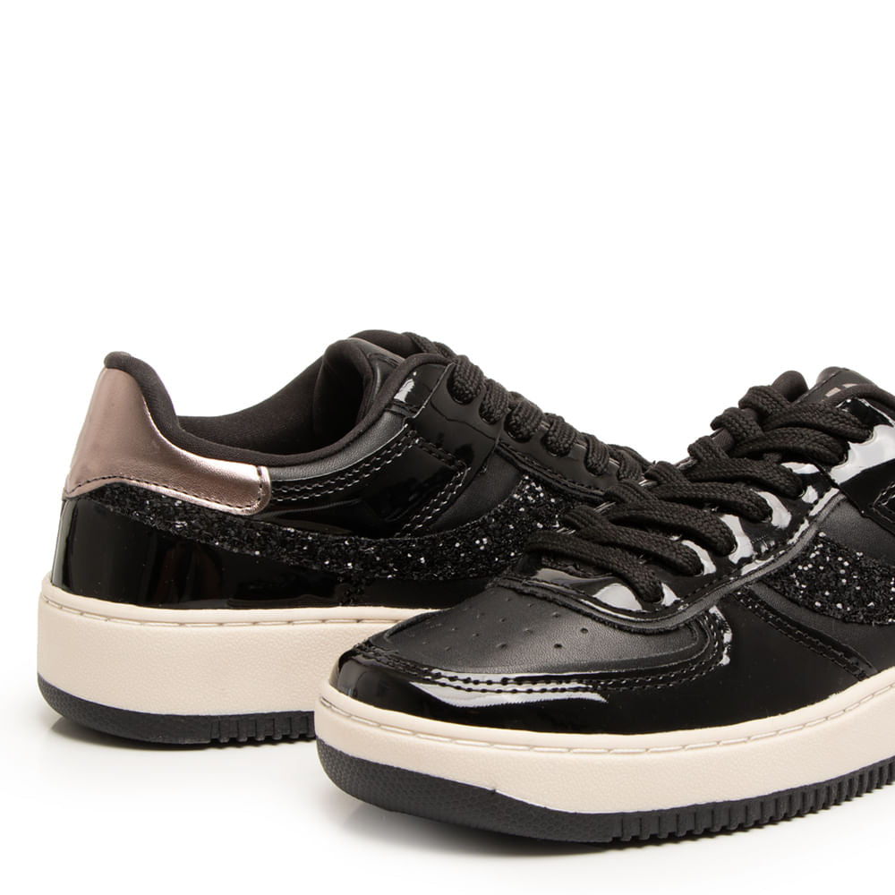 Tênis Preto Glitter