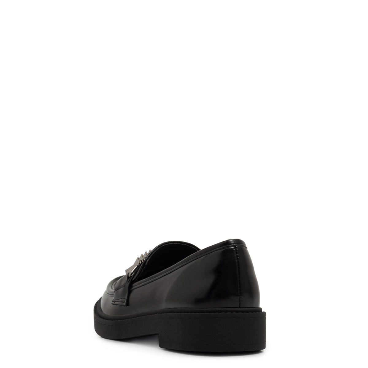 Mocassim Preto Enfeite