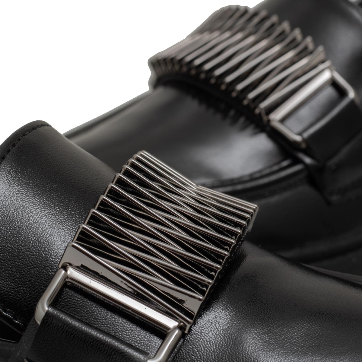 Mocassim Preto Enfeite
