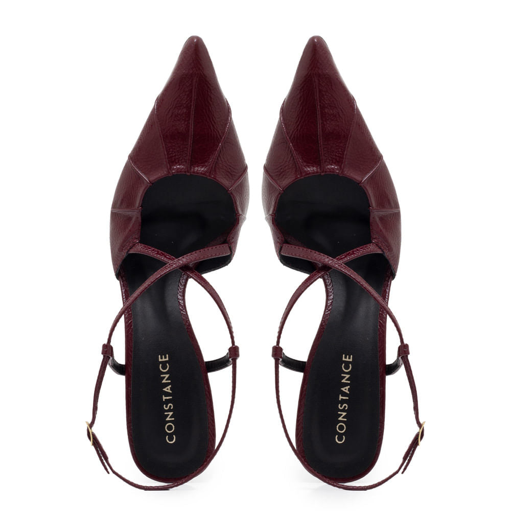Scarpin Franzido Bordo