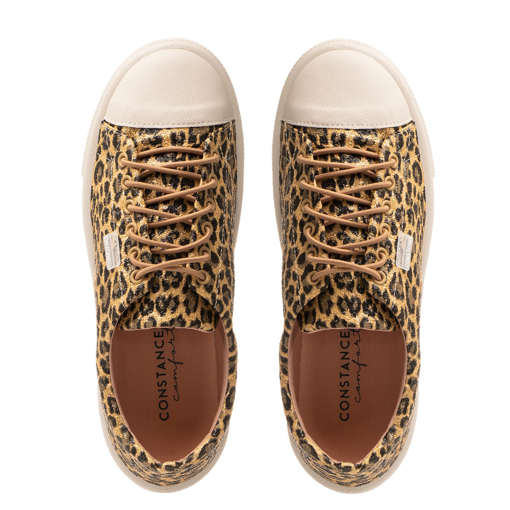 Tênis Animal Print Calce Fácil