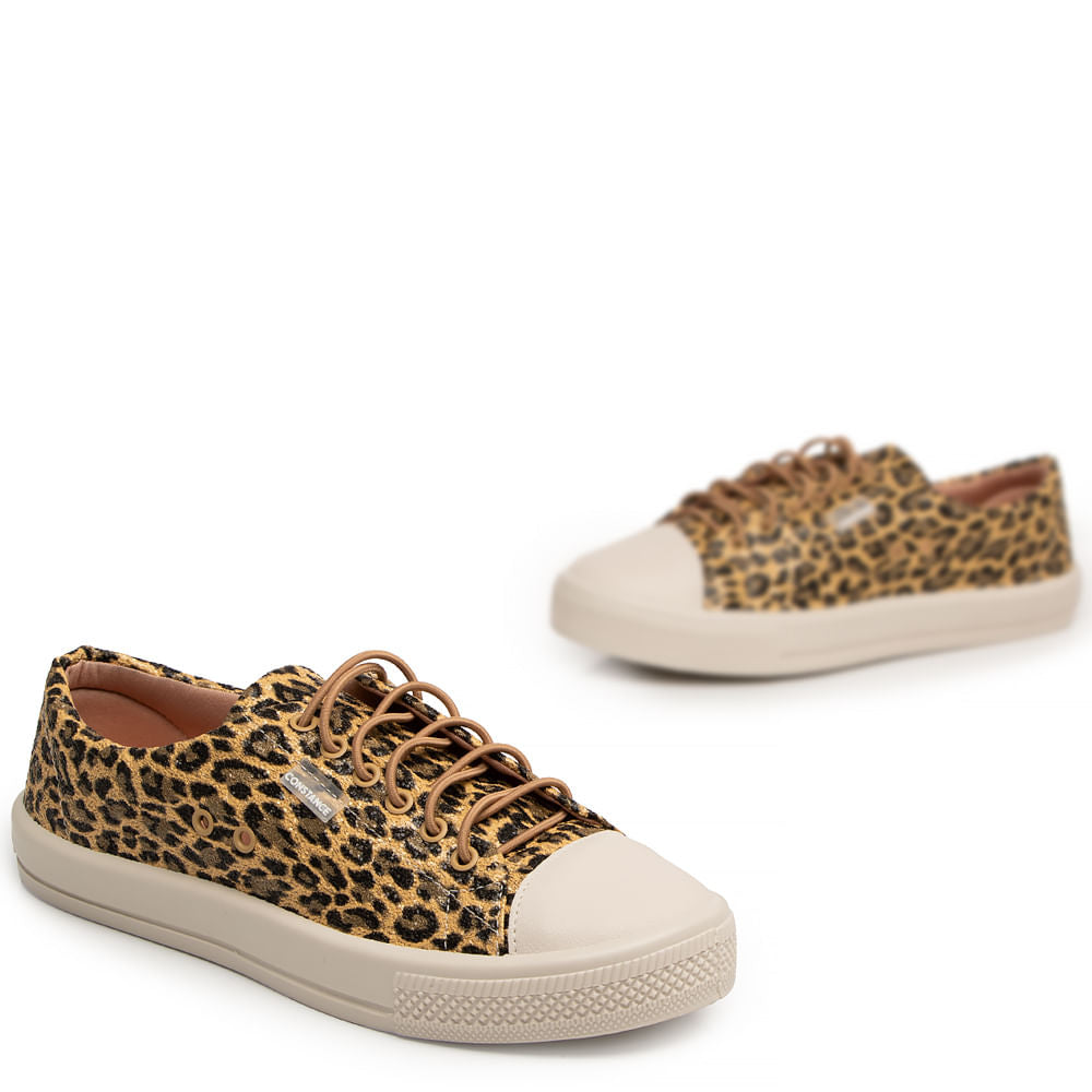 Tênis Animal Print Calce Fácil