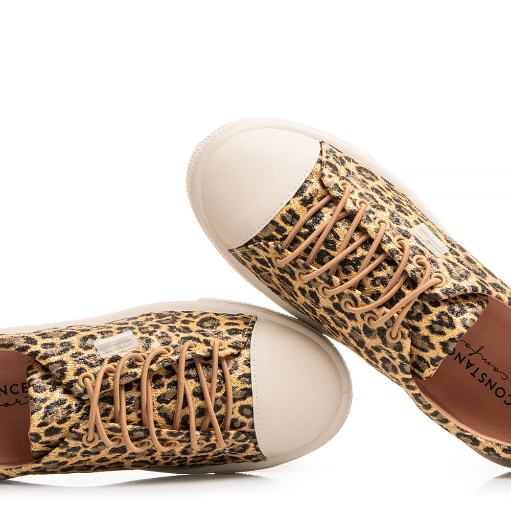 Tênis Animal Print Calce Fácil
