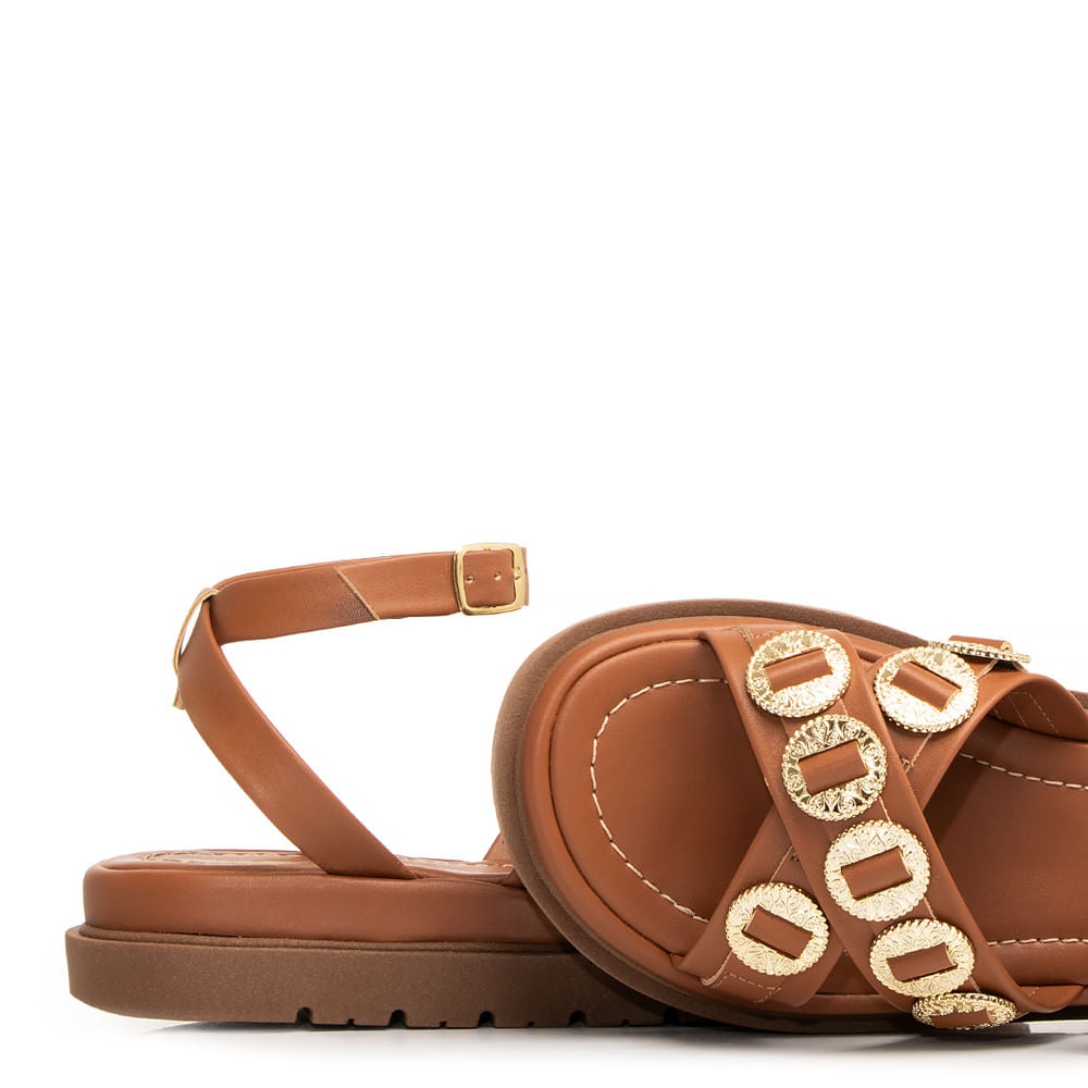 Papete Caramelo Flatform Enfeites Boho