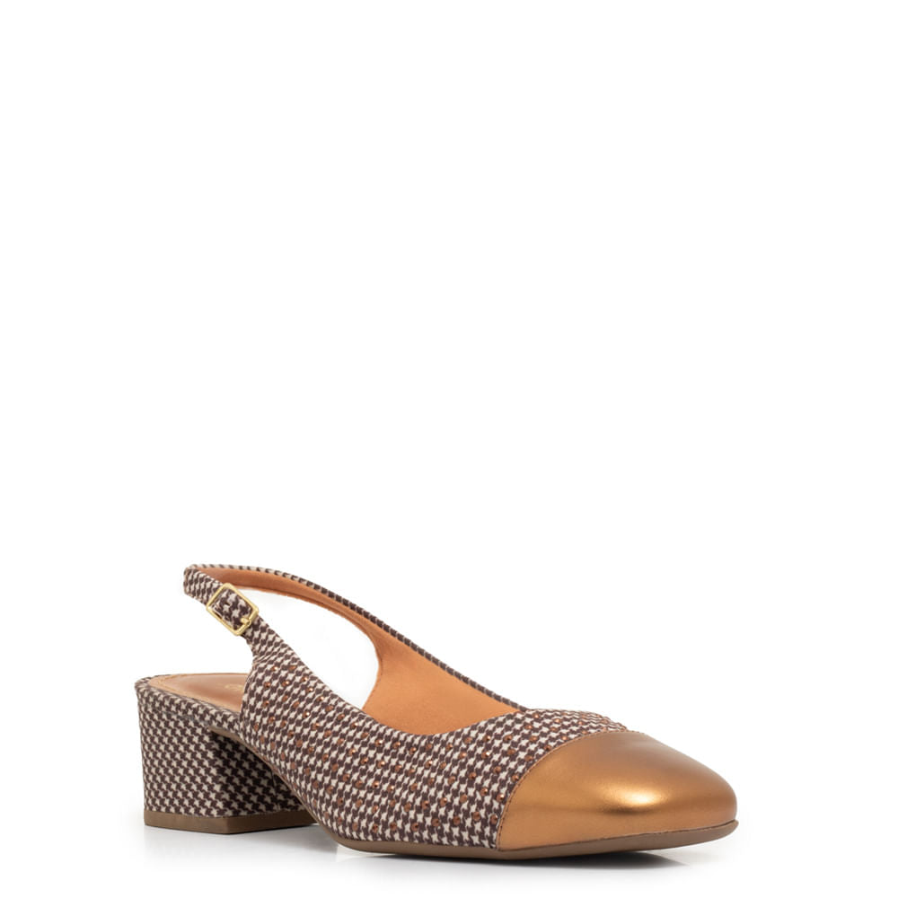 Scarpin Pied de Poule
