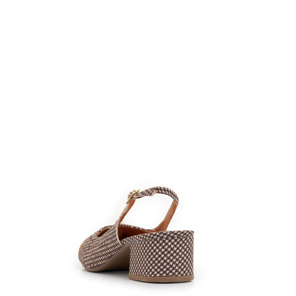 Scarpin Pied de Poule