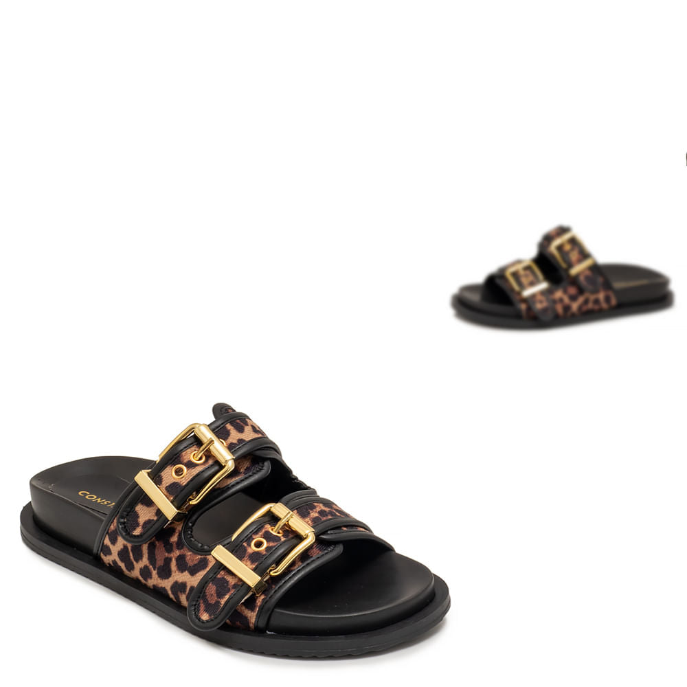 Papete Fivelas Animal Print