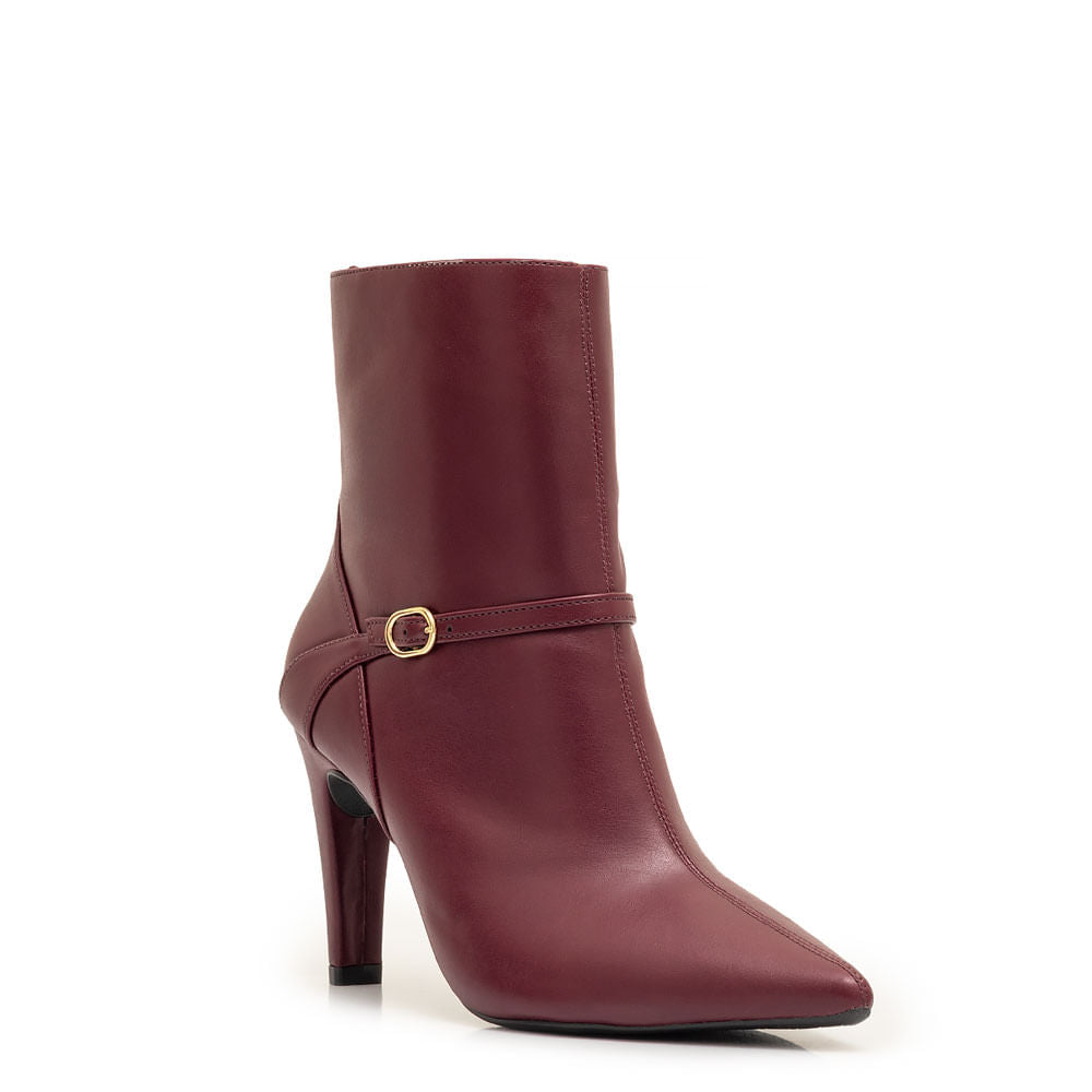 Bota Bordô Fivela