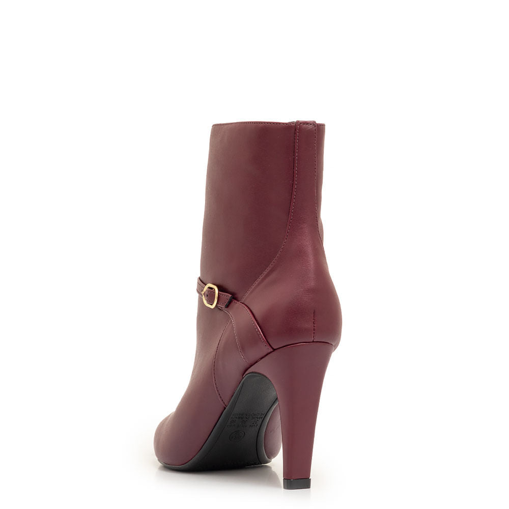 Bota Bordô Fivela