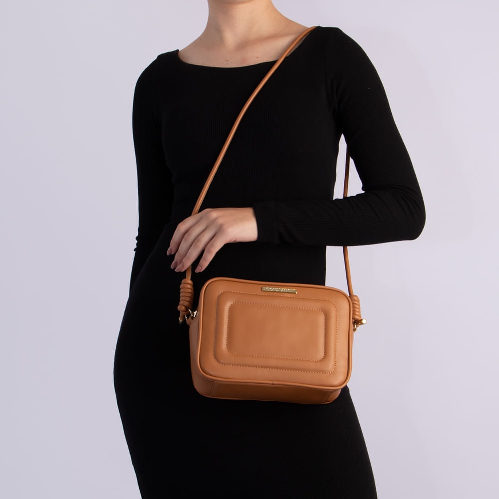 Bolsa Quadrada Caramelo