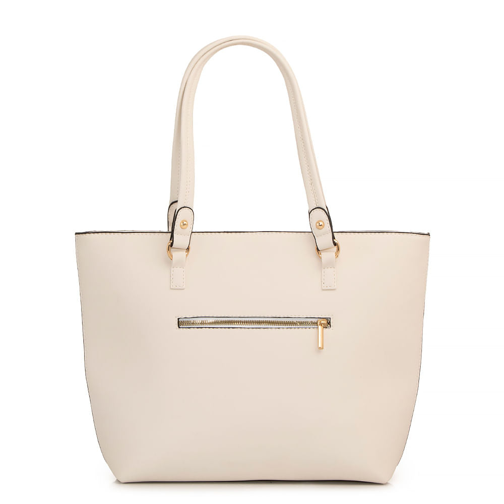 Bolsa Shopping Bag Off White