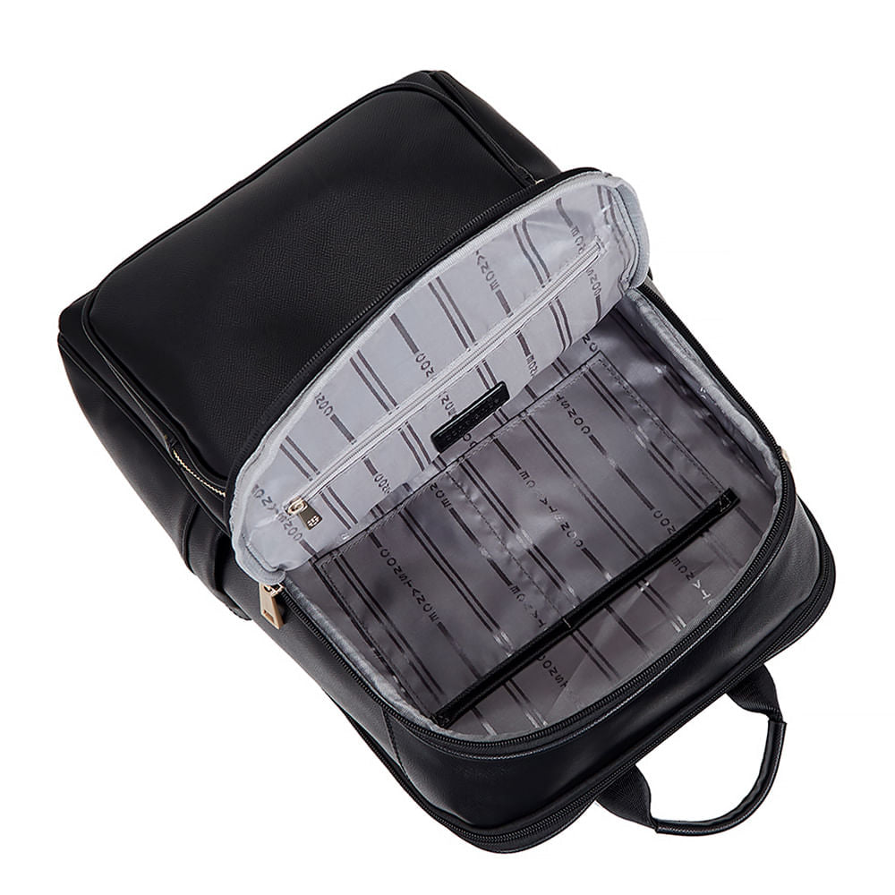 Mochila para Notebook Bolso Externo Preto