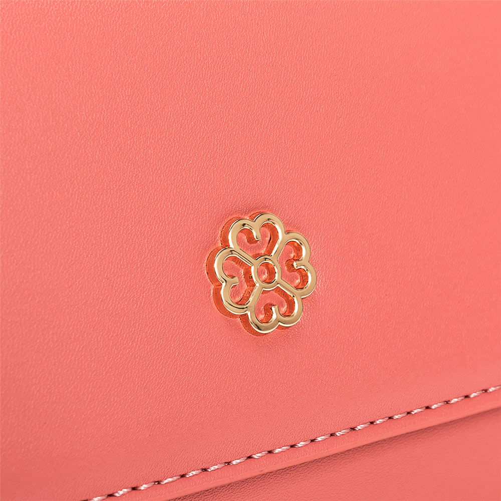 Bolsa Tiracolo Corrente Rose