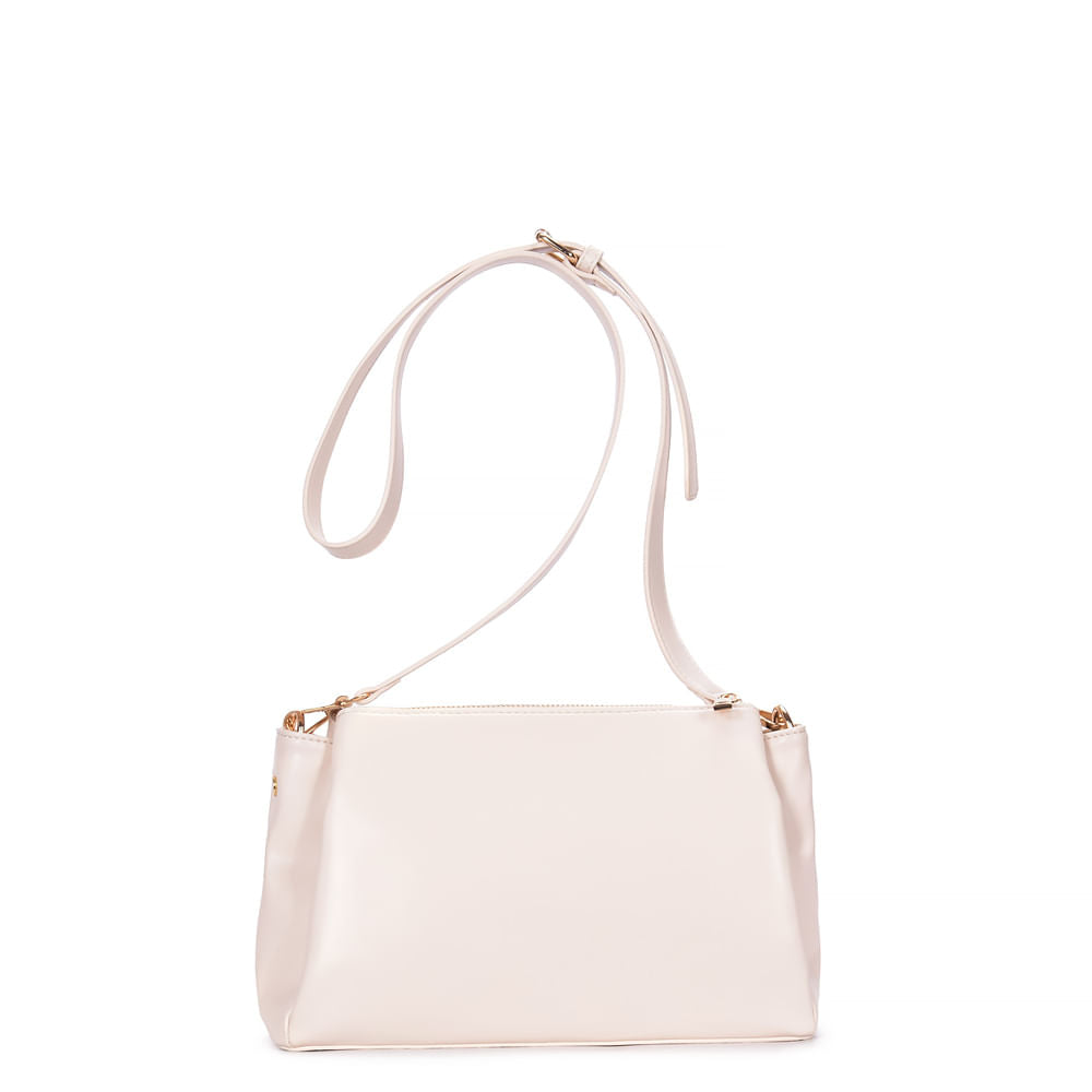 Bolsa Tiracolo Repartições Off White