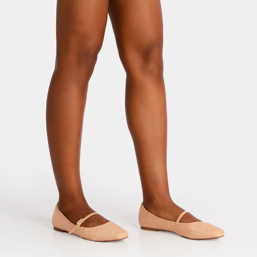 Sapatilha Nude boneca Hotfix