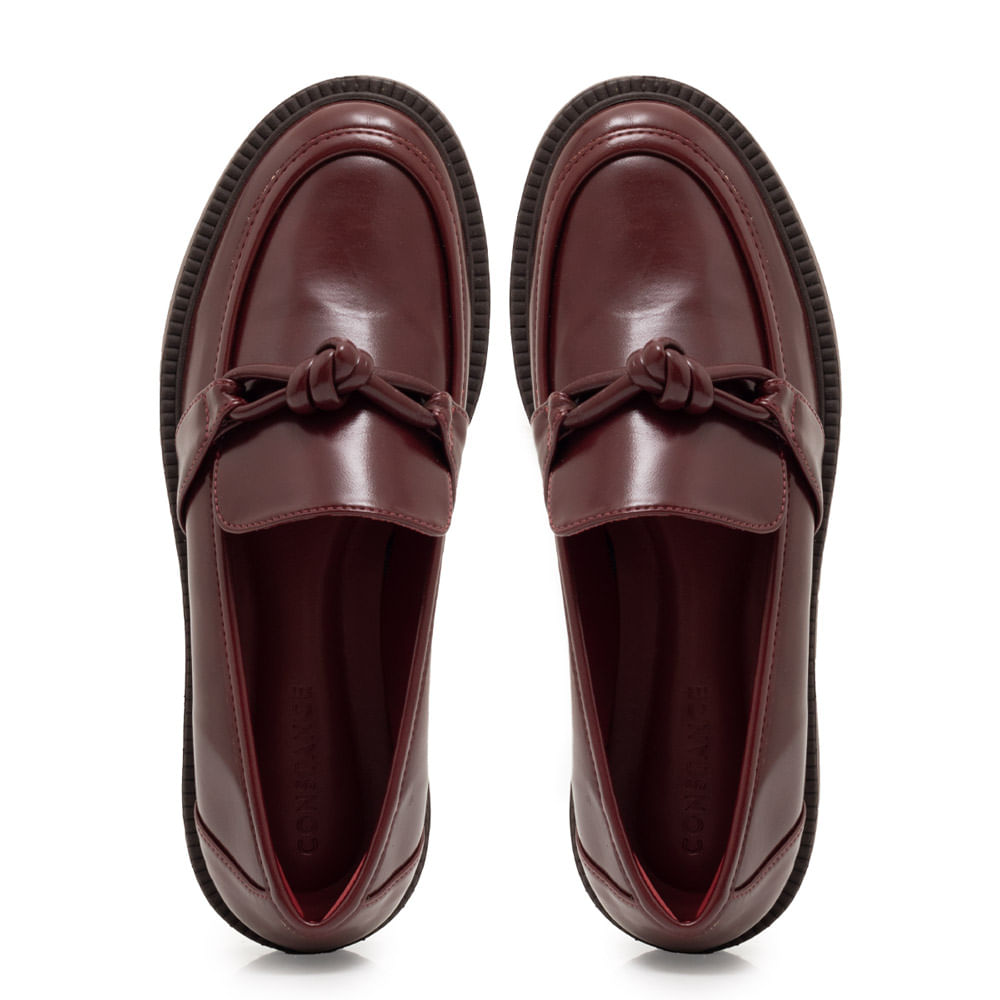 Mocassim Nó Monocromático Bordo
