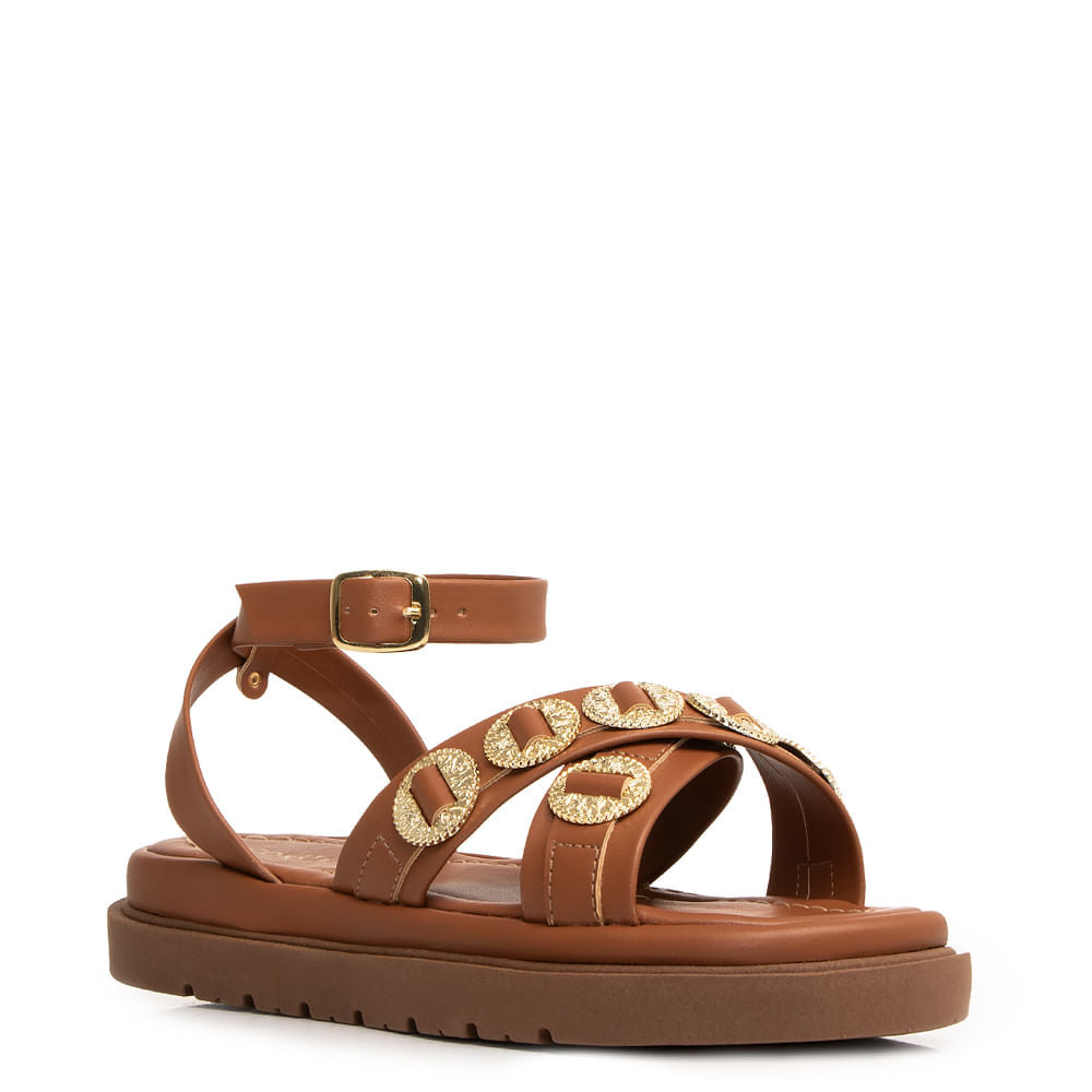Papete Caramelo Flatform Enfeites Boho