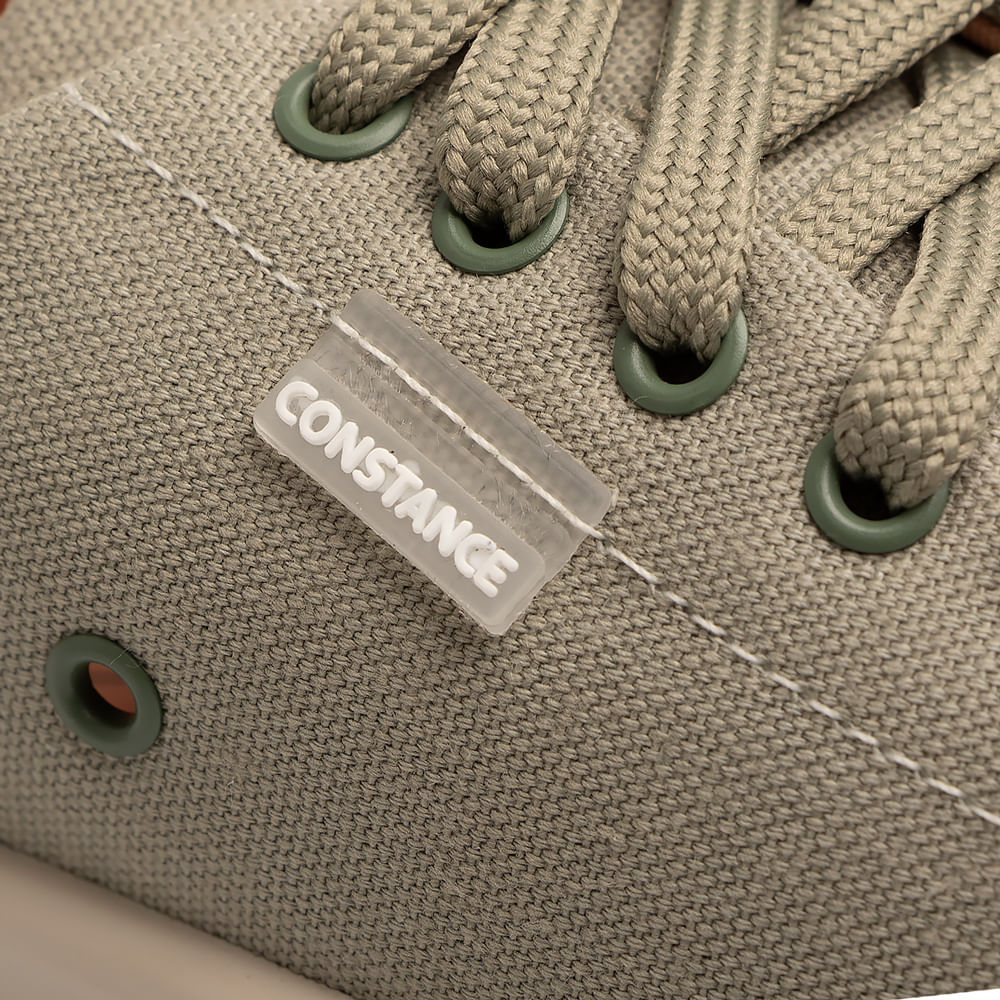 Tênis Verde Comfort Detalhe Ilhós