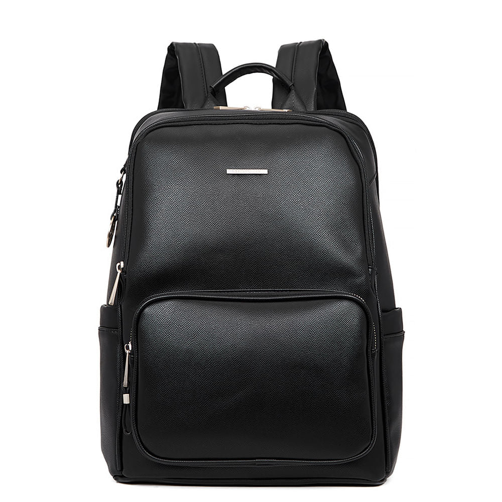 Mochila para Notebook Bolso Externo Preto