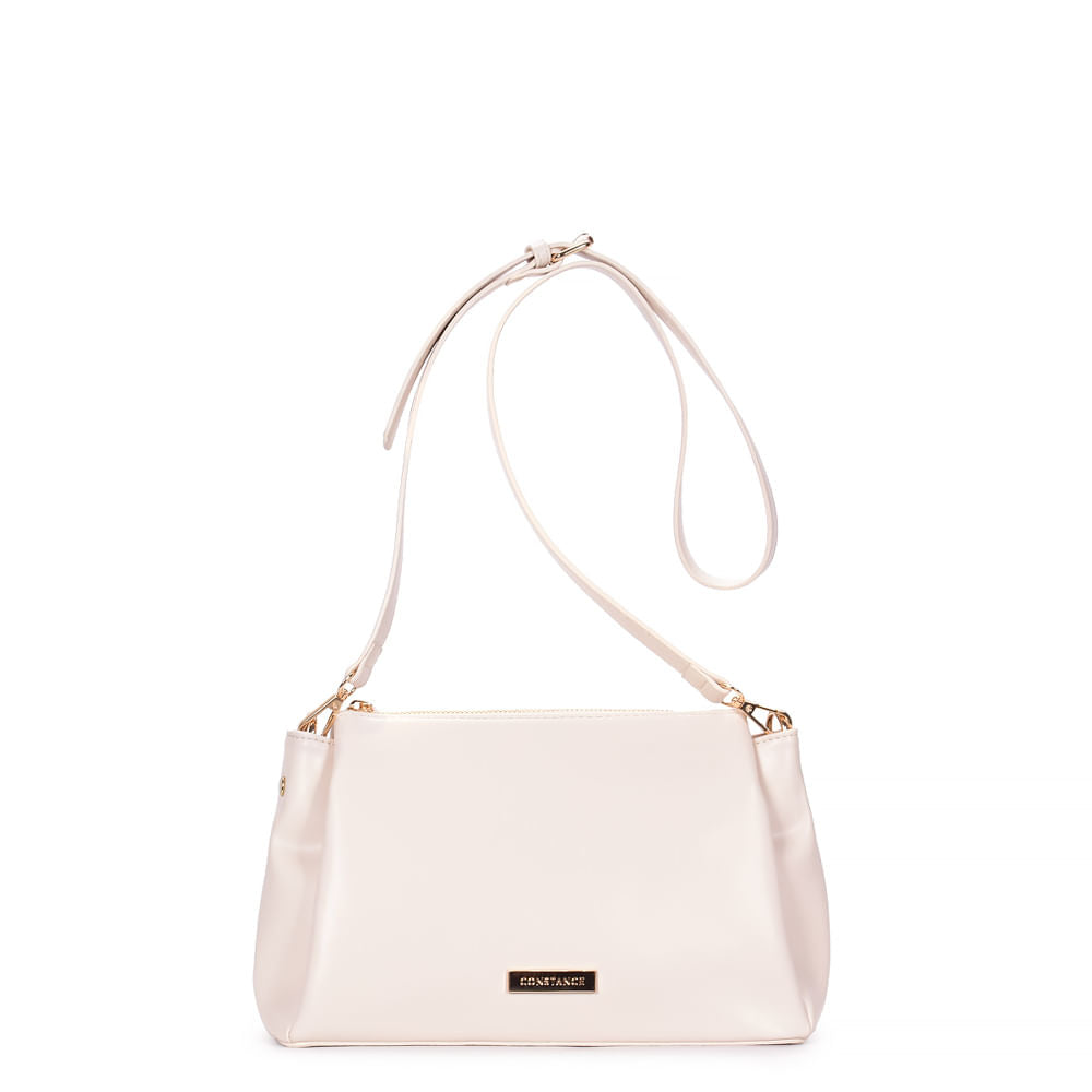 Bolsa Tiracolo Repartições Off White