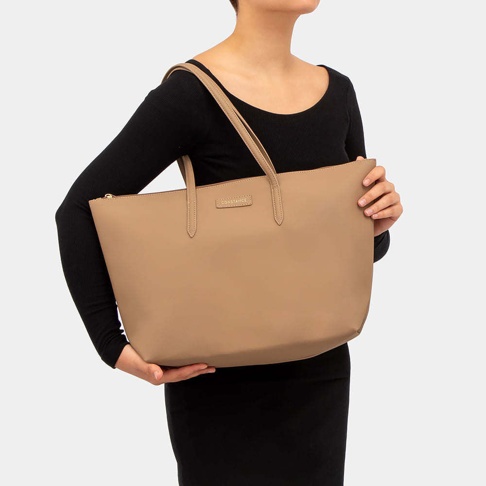 Bolsa Shopping Bag Cinza